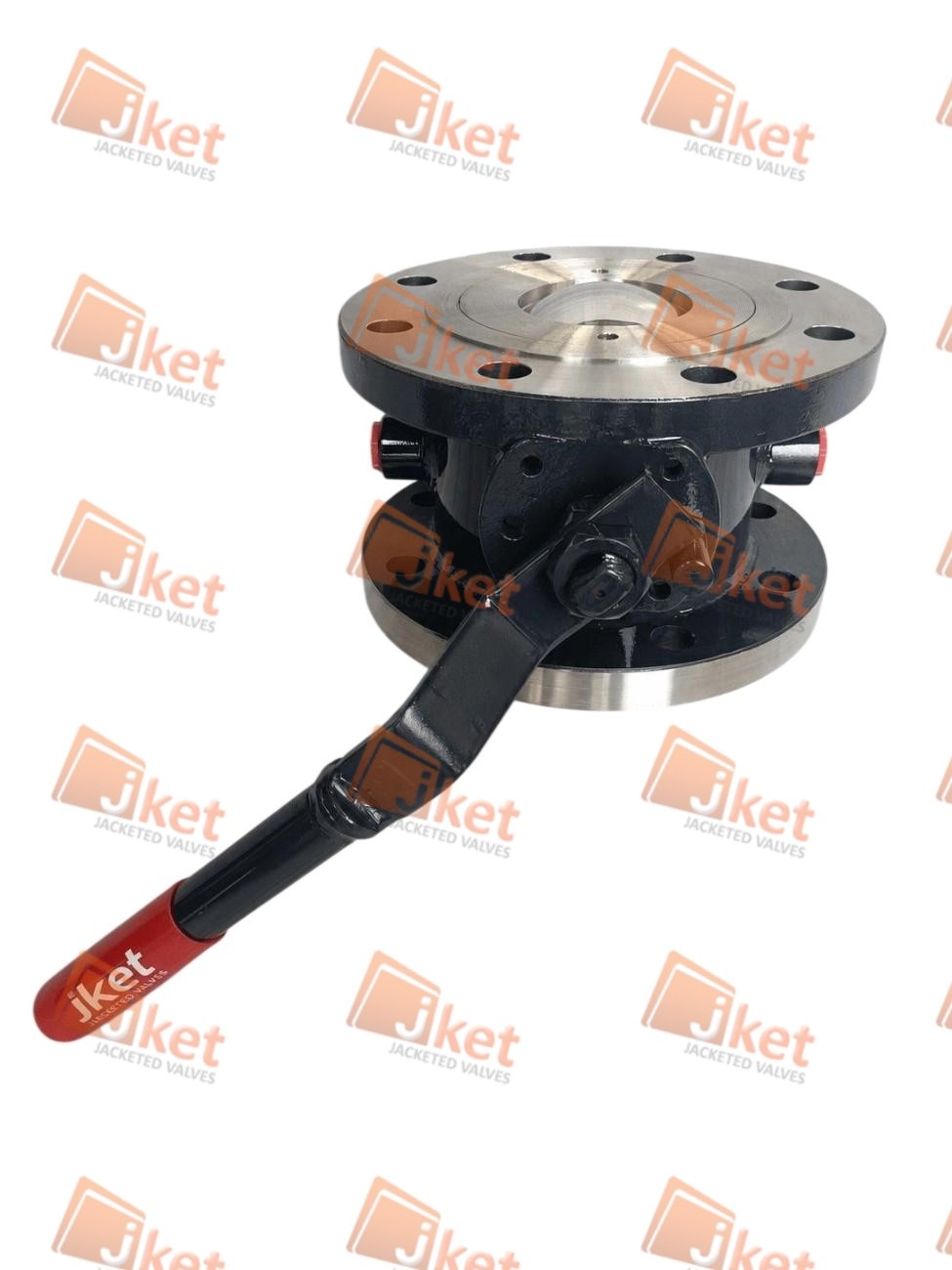 Opposite side flush bottom ball valve