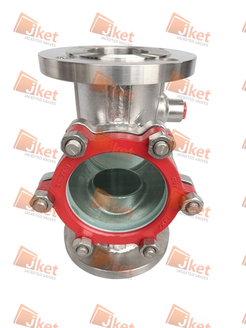 Front view sight flow indicator